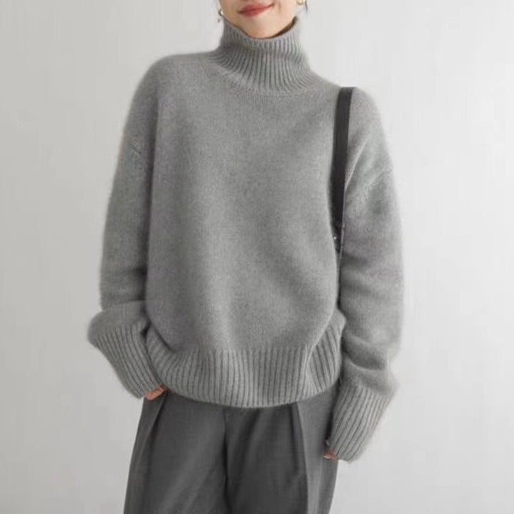 Olivia | Rullekravepullover i uld