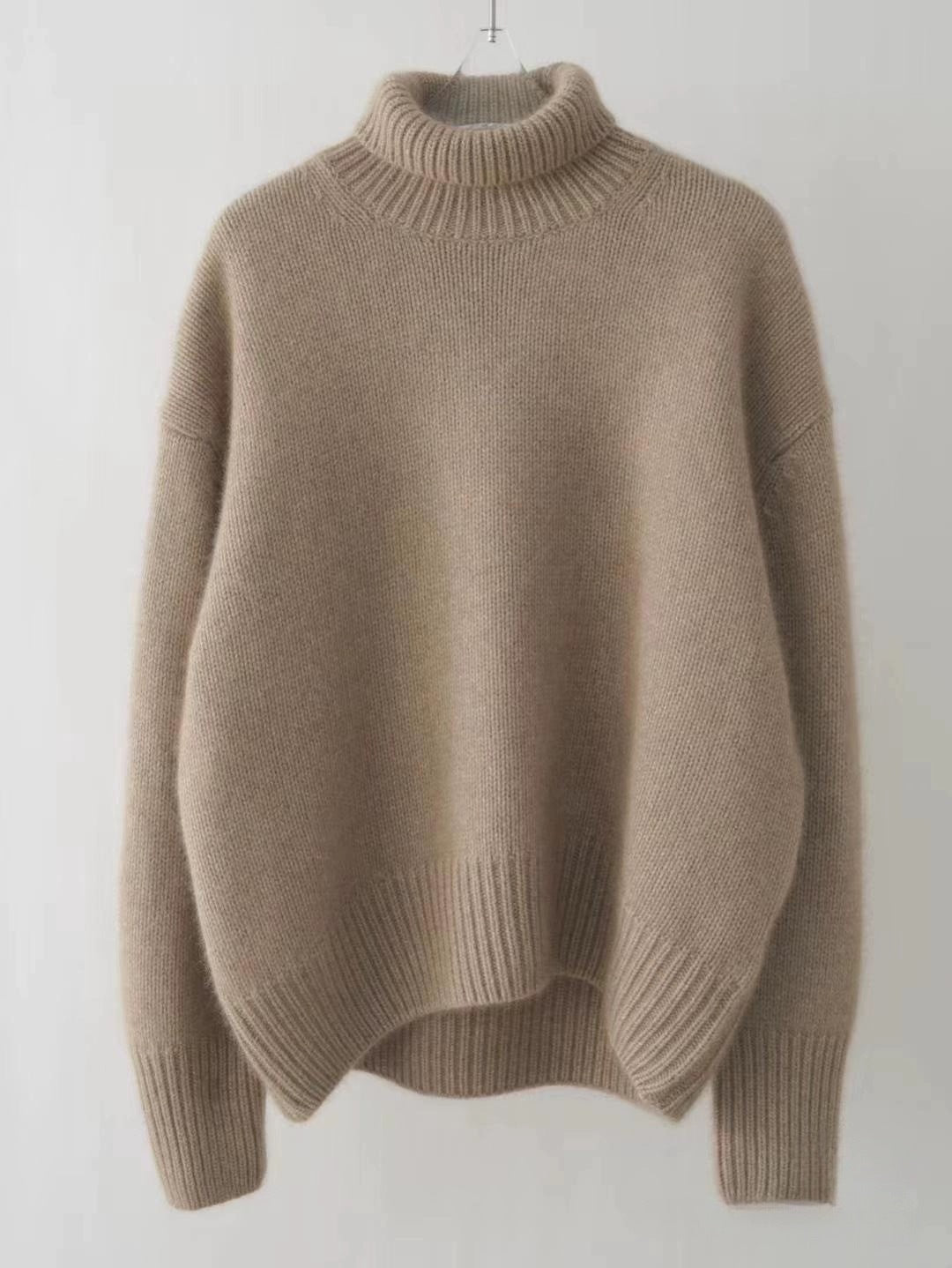Olivia | Rullekravepullover i uld