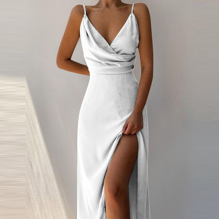 Carina - Elegant stropløs kjole
