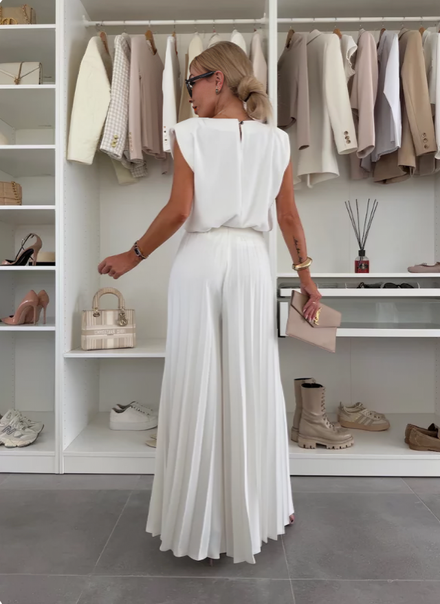 Maruja™ | Elegant todelt sæt med top og bukser