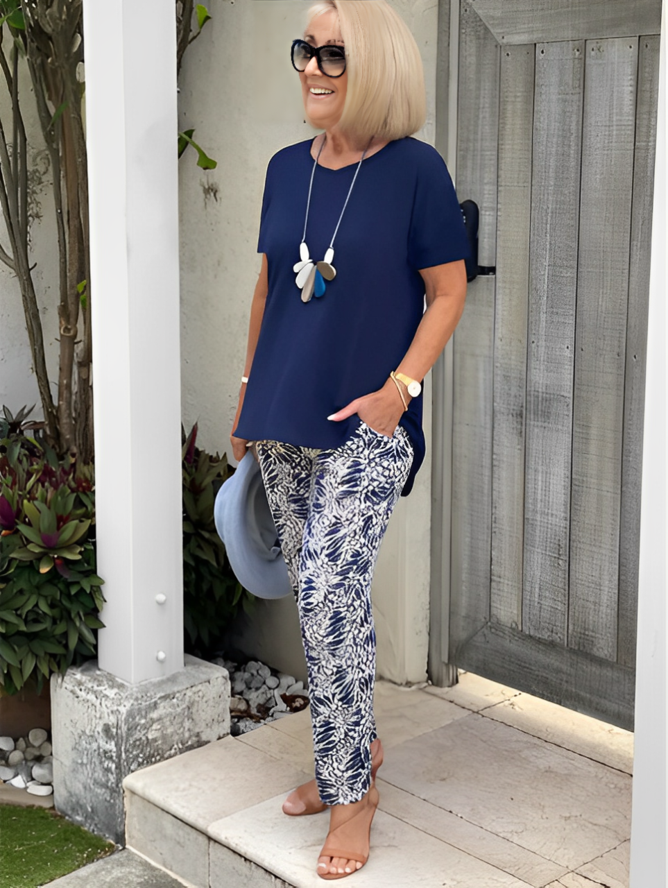 Coastal Grace™ – Elegant Sæt med Strandstemning
