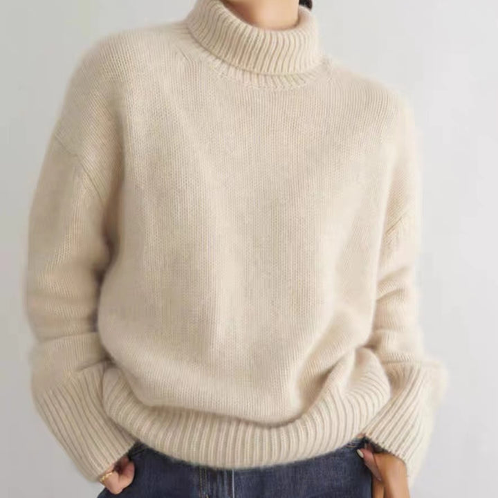 Olivia | Rullekravepullover i uld